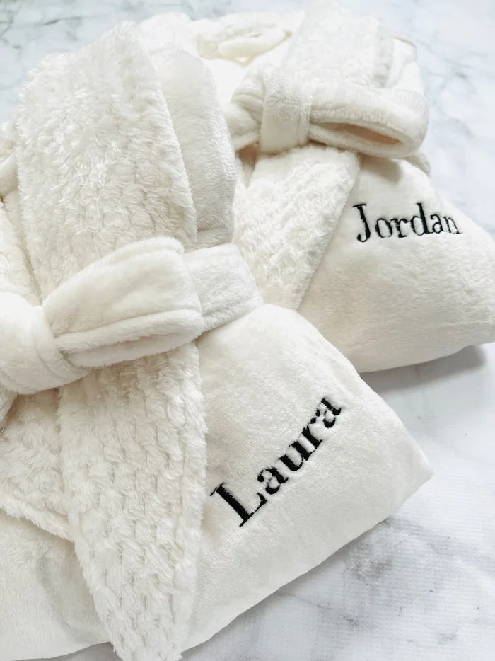 Peignoir de bain homme personnalisé