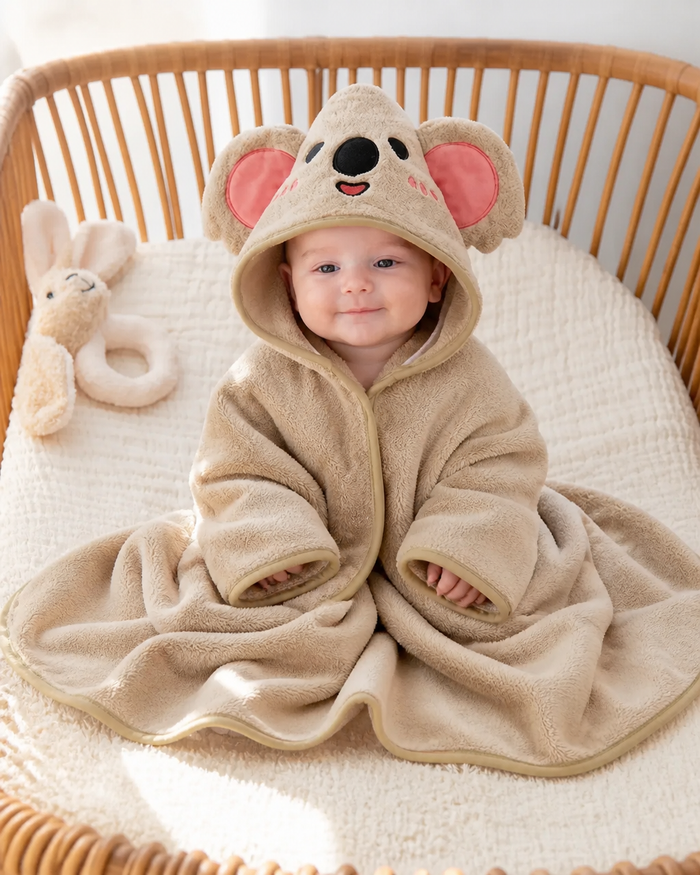 Peignoir bébé fille