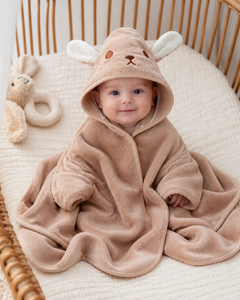 Peignoir de bain bebe garçon