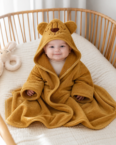 Peignoir de bain bebe garçon
