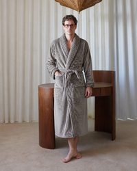 Peignoir de bain éponge homme