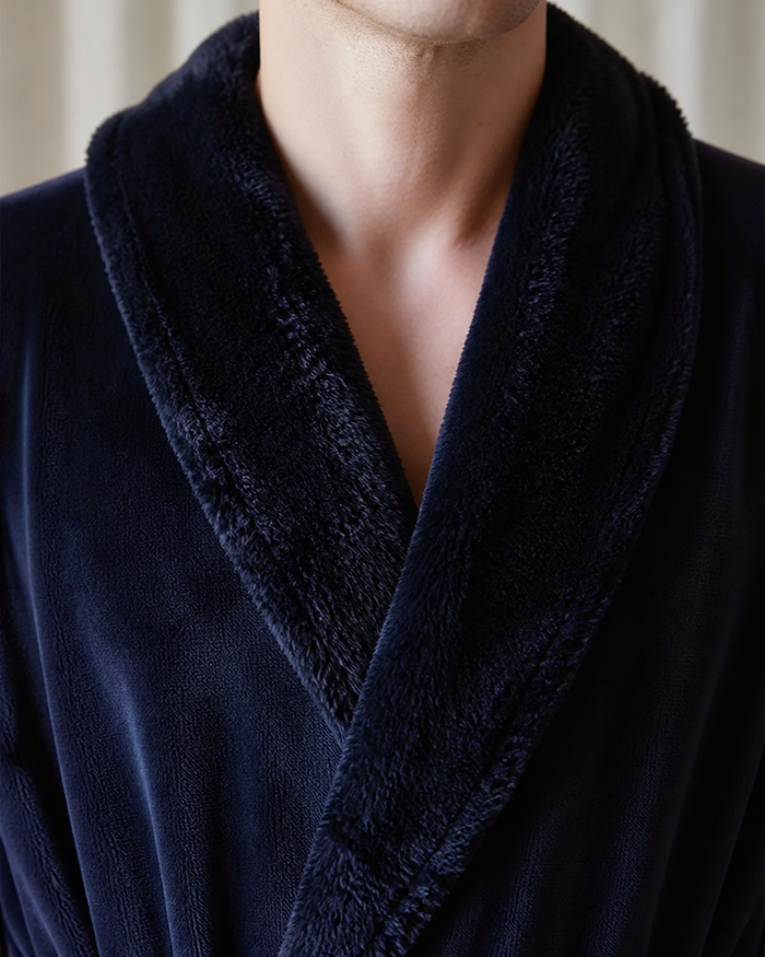 Peignoir de bain éponge homme