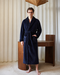 Peignoir de bain éponge homme