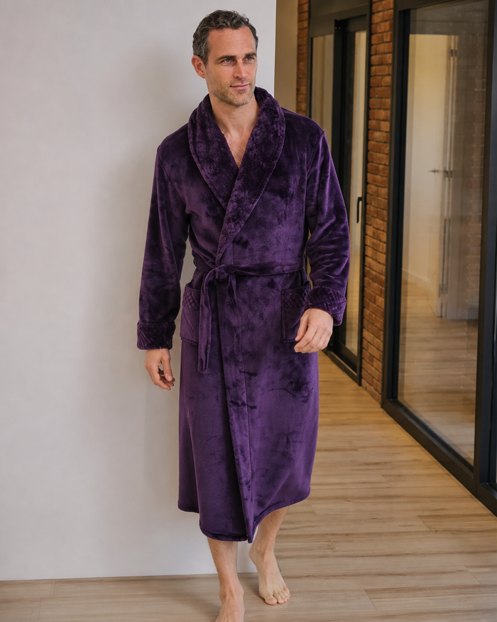 Peignoir de bain homme personnalisé