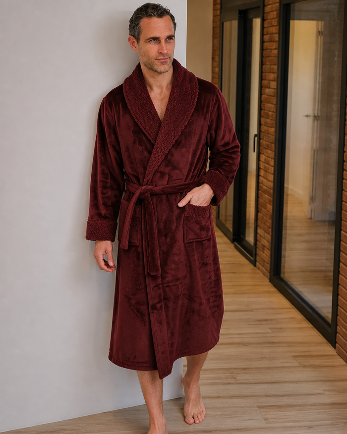 Peignoir de bain homme personnalisé