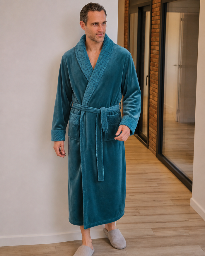 Peignoir de bain homme personnalisé