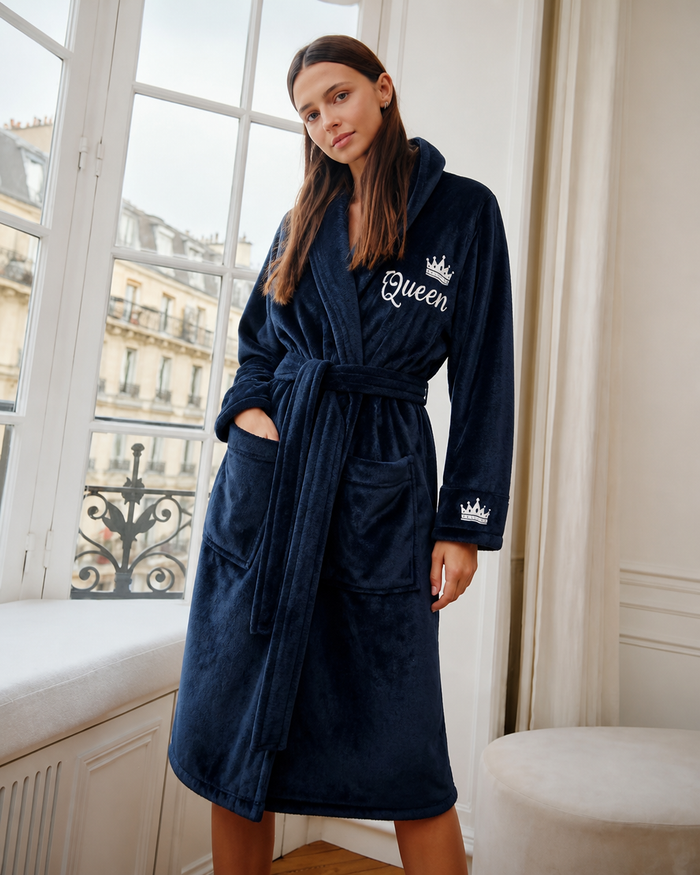Peignoir de bain personnalisé femme