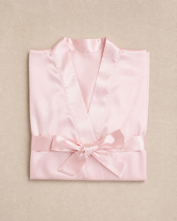 Peignoir femme en soie