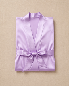 Peignoir femme en soie