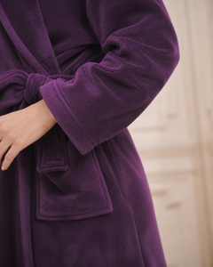 Peignoir femme long polaire