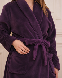 Peignoir femme long polaire