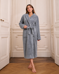 Peignoir femme long polaire