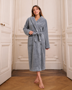 Peignoir femme long polaire