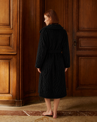 Peignoir femme noir