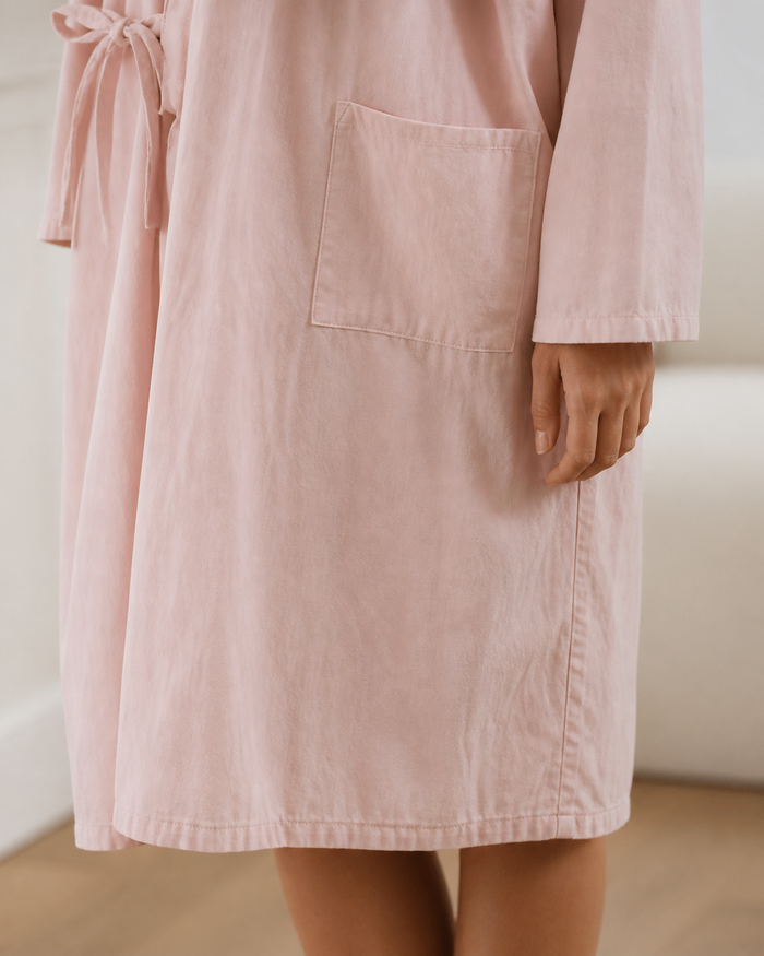 Peignoir gaze de coton femme