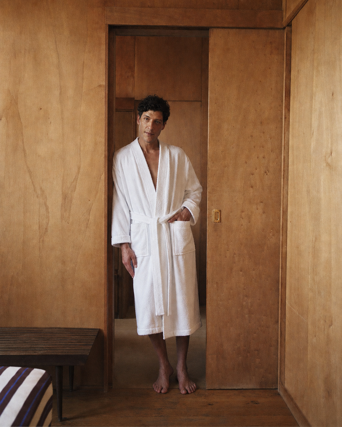 Peignoir homme 100 coton