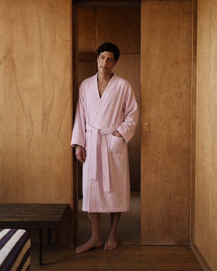 Peignoir homme 100 coton