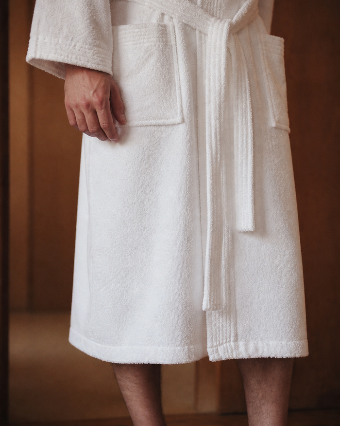 Peignoir homme 100 coton