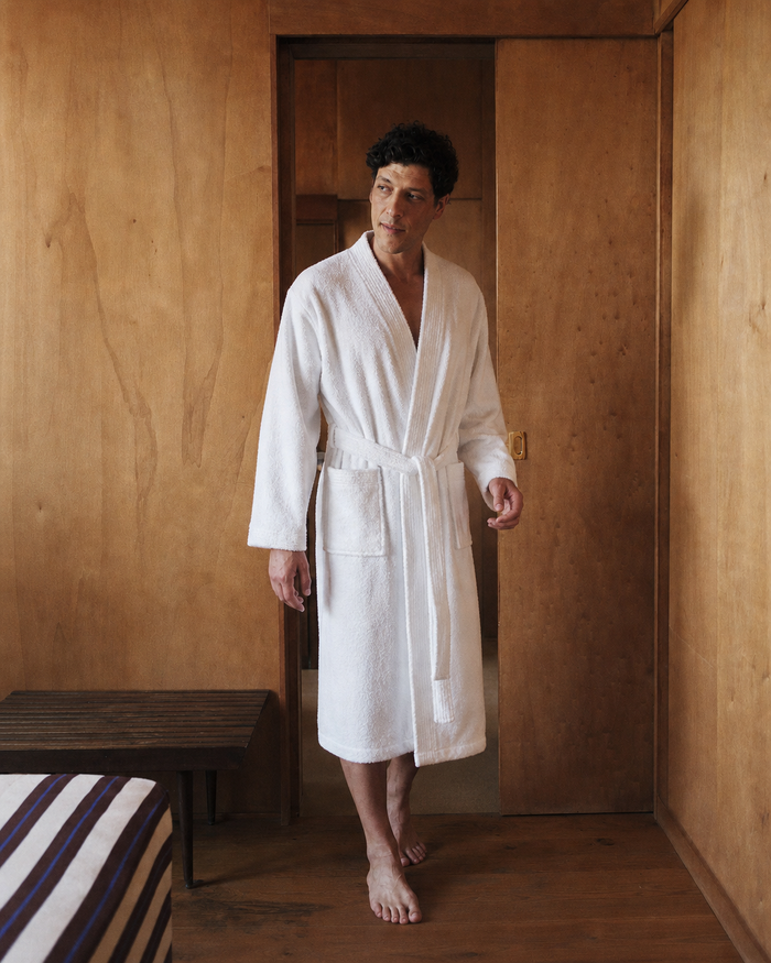 Peignoir homme 100 coton