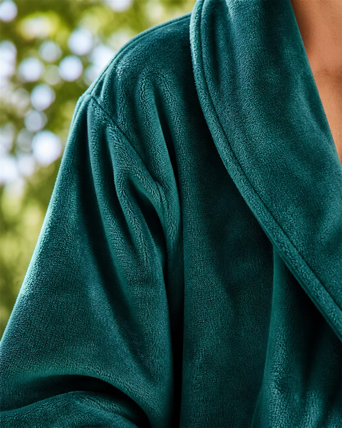 Peignoir homme vert
