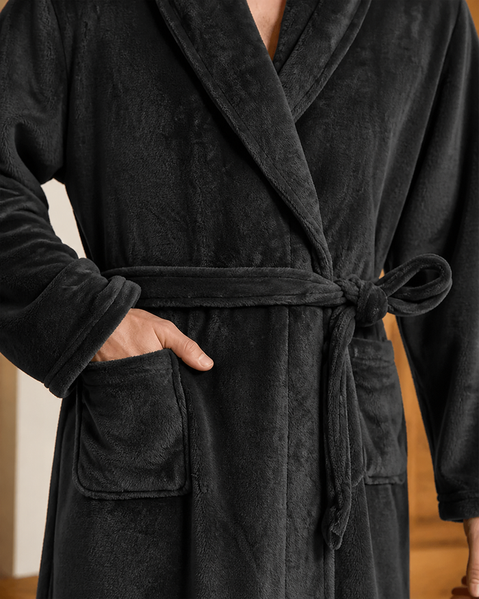 Peignoir long homme