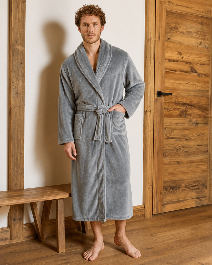 Peignoir long homme