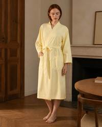 Peignoir microfibre femme