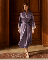 Peignoir soie femme luxe