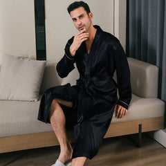 Peignoir homme soie